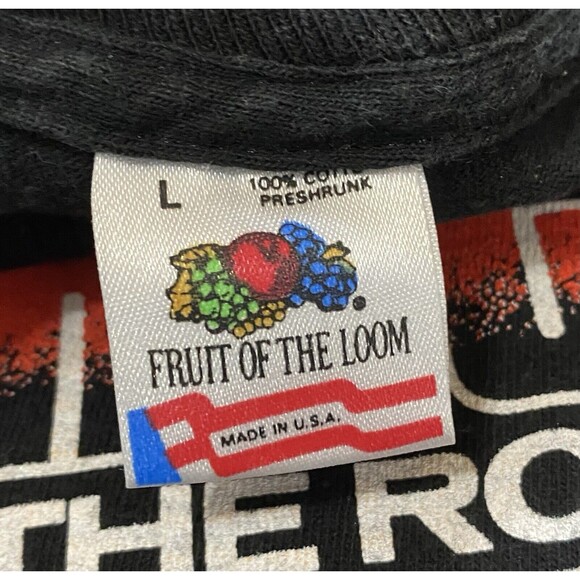 Vintage Rush Concert T Shirt Large Single Stitch 1992 90s KBPI 105.9 Denver - Picture 3 of 6